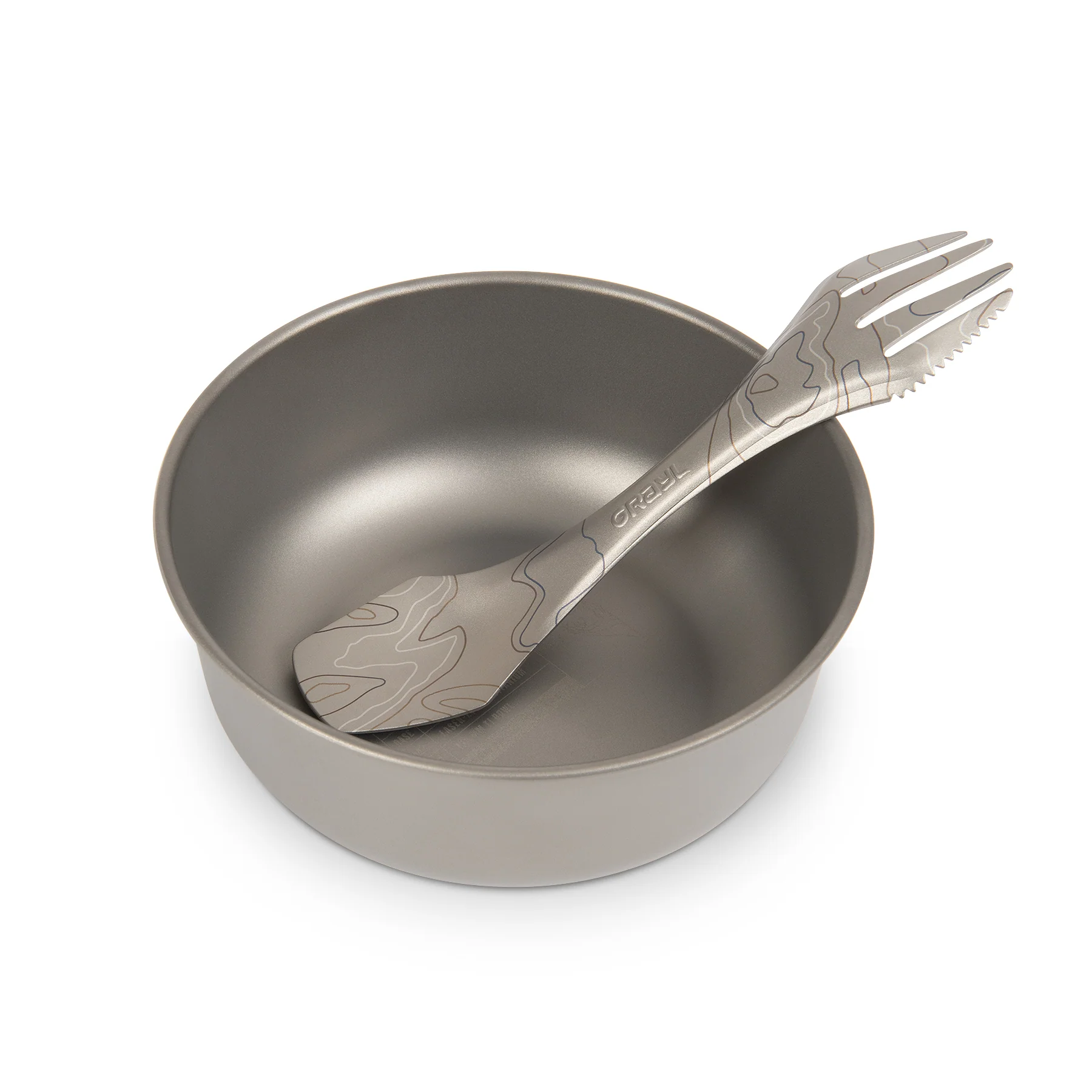 170mm Titanium Spork - Image 3
