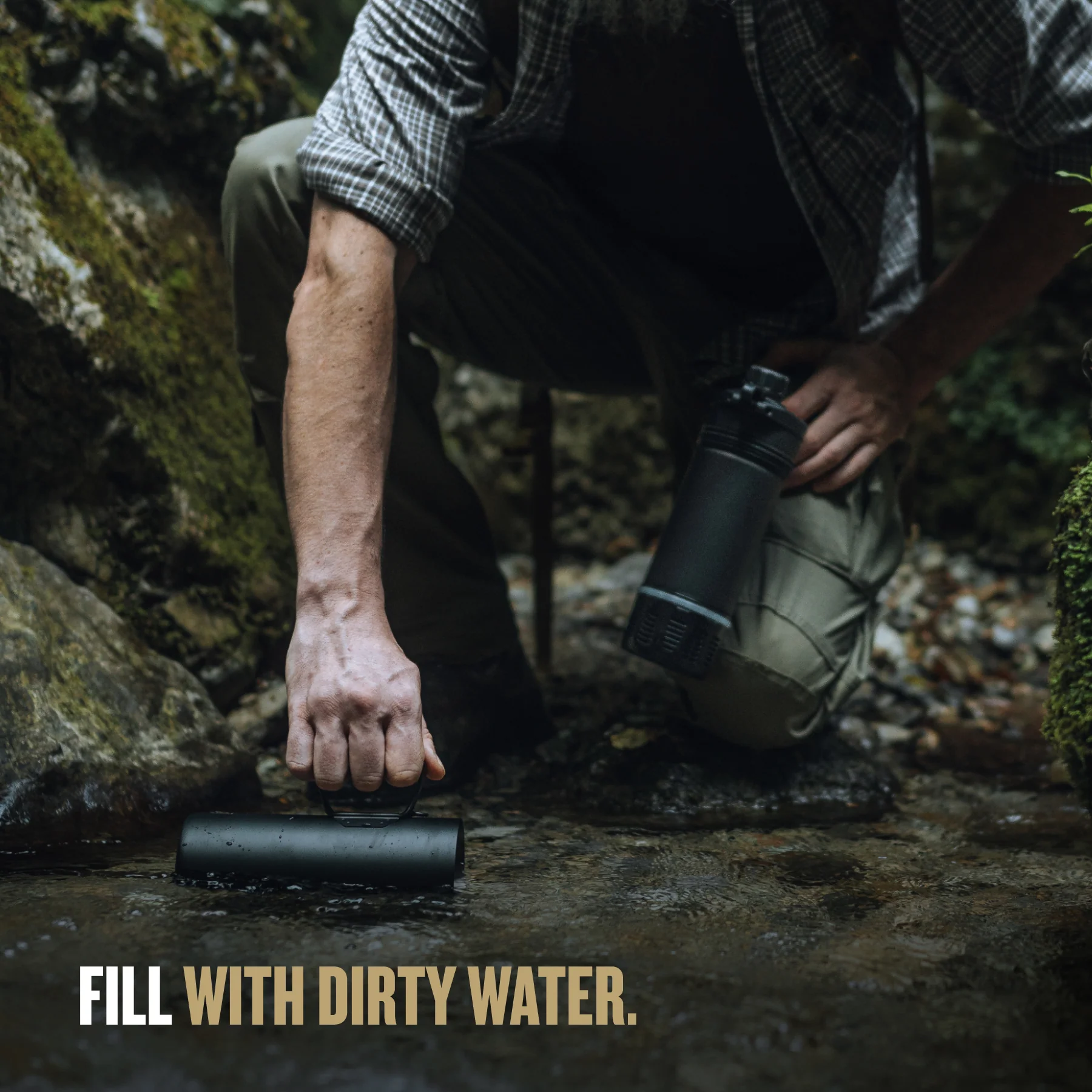 24oz GeoPress® Ti Purifier - Black - Image 4