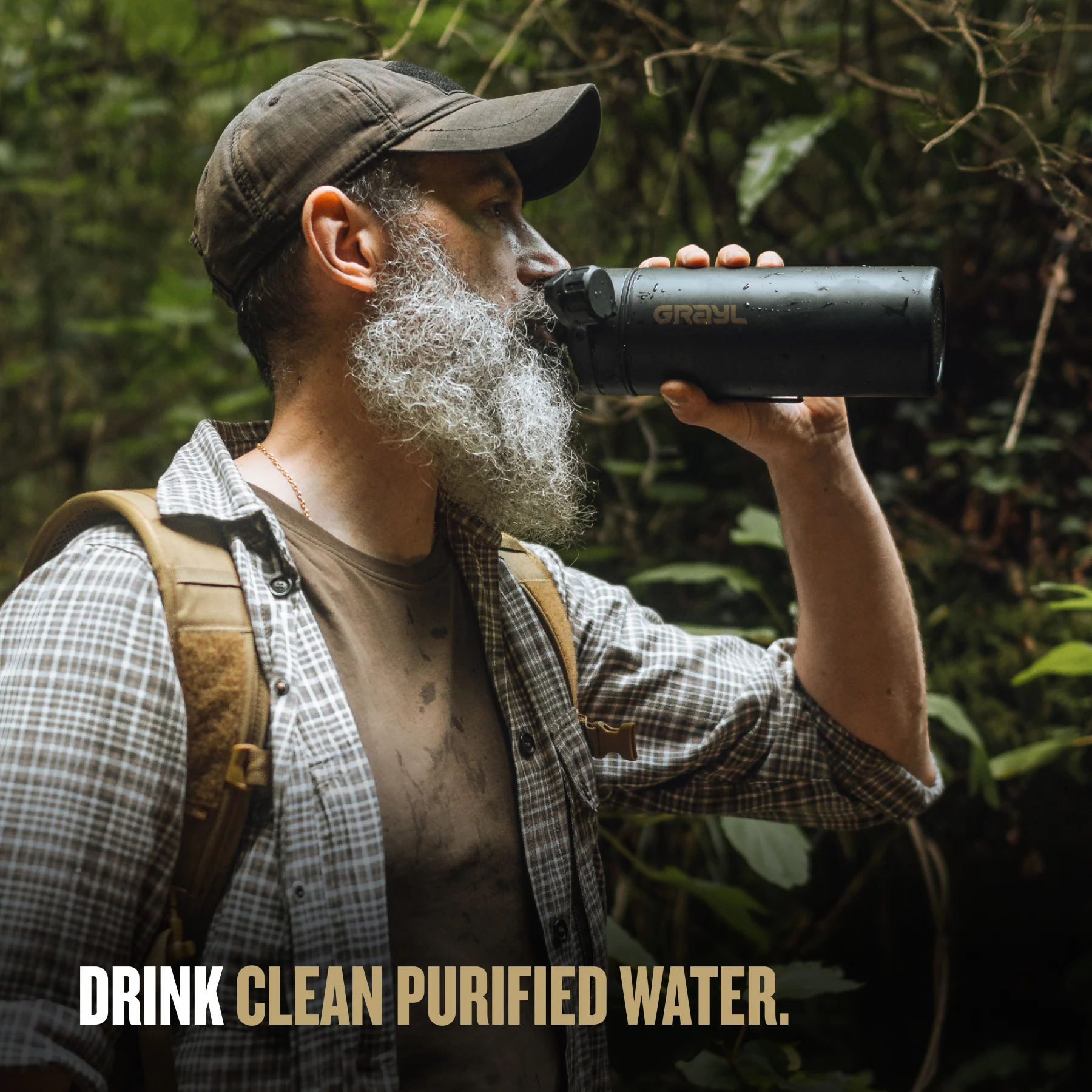 24oz GeoPress® Ti Purifier - Black - Image 6