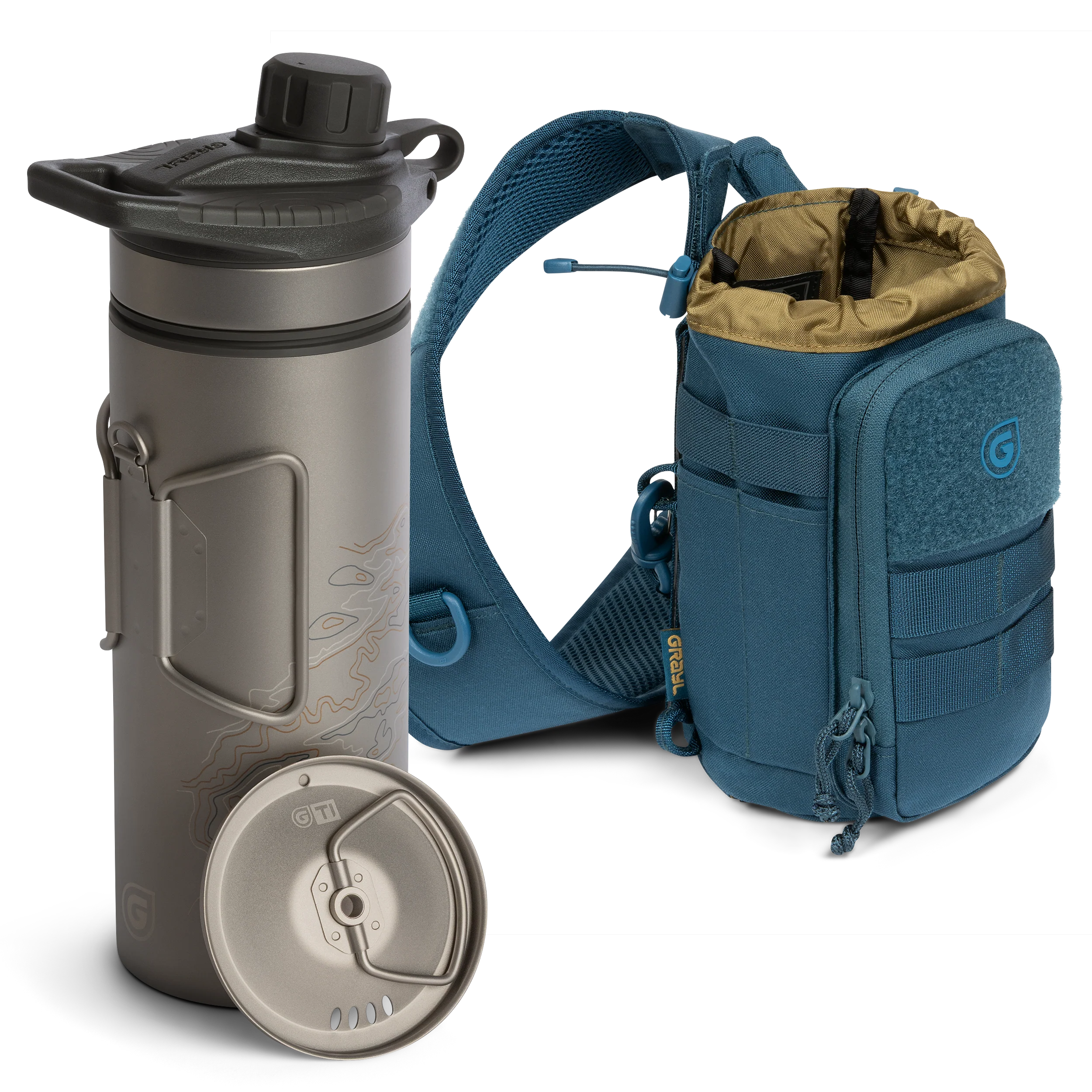GeoPress® Ti Purifier Bottle & Mission Sling Bundle - Image 10