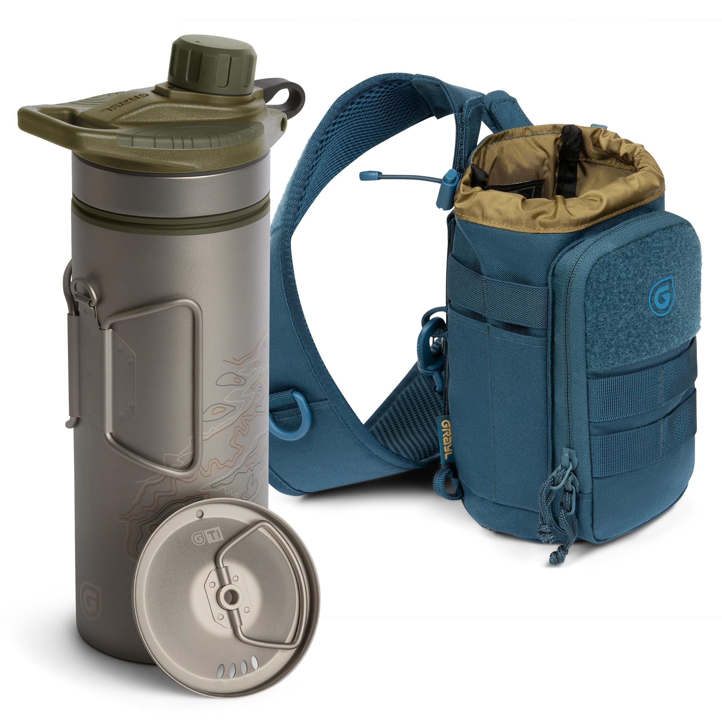 GeoPress® Ti Purifier Bottle & Mission Sling Bundle - Image 11