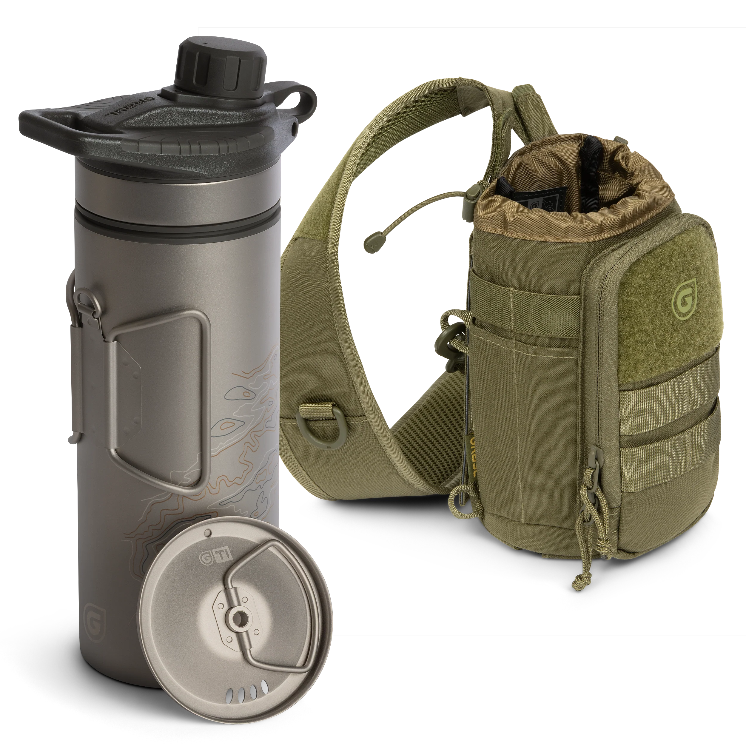 GeoPress® Ti Purifier Bottle & Mission Sling Bundle - Image 7