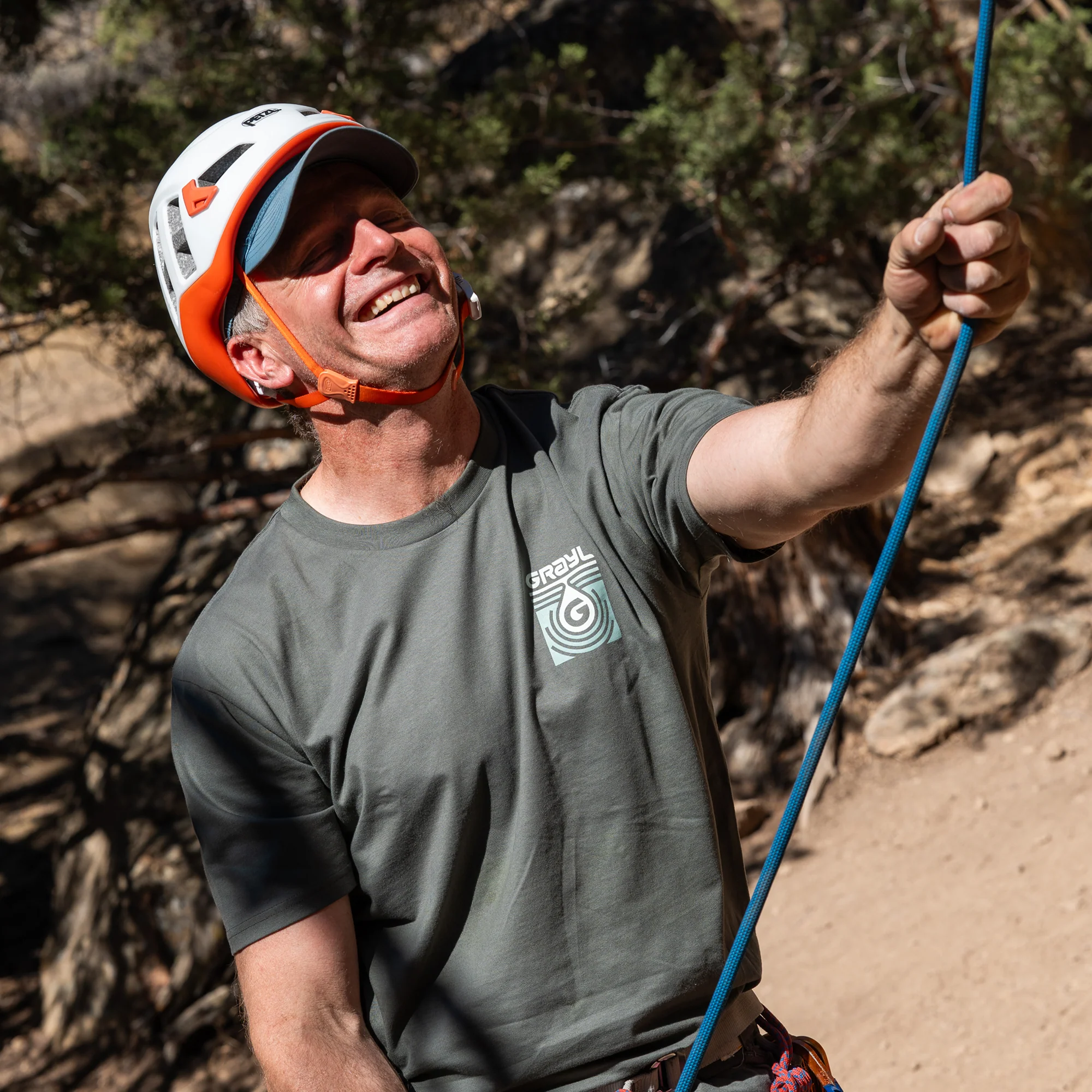 Topo Droplet Tee - Cypress - Image 6