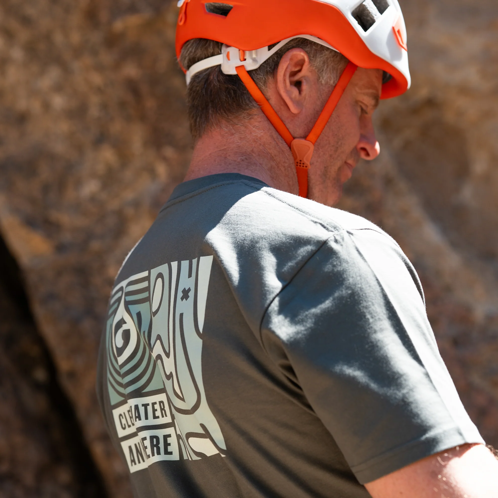 Topo Droplet Tee - Smoke - Image 7